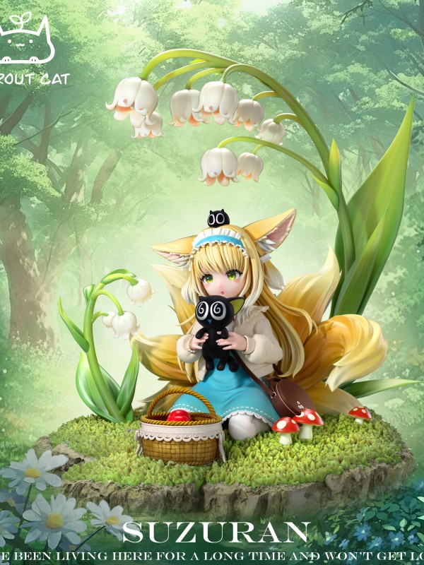 Sprout Cat Studio Arknights Suzuran in Spring Praise Hot Sexy 1/6 Statue